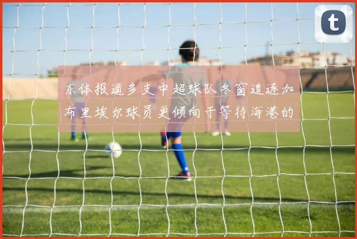 东体报道多支中超球队冬窗追逐加布里埃尔球员更倾向于等待海港的机会